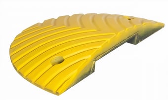 picture of TOPSTOP-ECO 10RE Speed Reduction Ramp - End Section - 200mmW x 50mmH - Fixing Included - Female - Yellow - [MV-281.15.466]