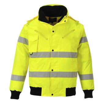 picture of Portwest - PW3 Hi-Vis 3-in-1 Jacket Yellow - PW-PW365YBR