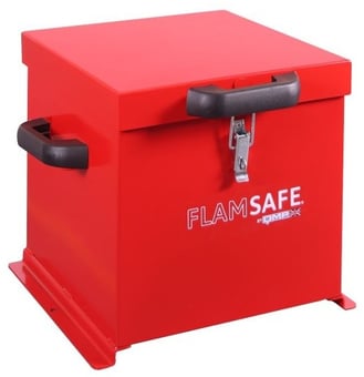 picture of FlamSafe Site Security Box - 380H x 360W x 370D mm - [QM-SFS383637ZRX]