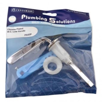 Picture of Chrome Plated W.C. Low Handle Pack -  CTRN-CI-PA60P