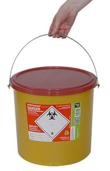 picture of SHARPSGUARD Eco Anatomical 11.5 Litre with Placenta Bag - [DH-DD910R]