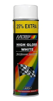 picture of Motip High Gloss White - 500ml - [SAX-M04004]