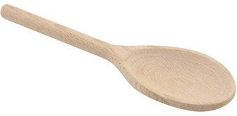 picture of Beech Wood Solid Spoon 25cm - [PD-SK-16024]