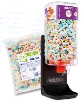 picture of Moldex 7895-12 Spark Plugs PlugStation StarterSet - SNR 35dB - [MO-789512]