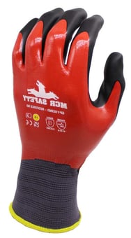 picture of MCR Safety RedForce Double Dip Nitrile Glove - Pair - PA-GP1103ND