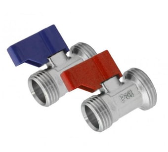 picture of Straight 15mm x 3/4" BSP Appliance Stop Valve - CTRN-CI-PA106P