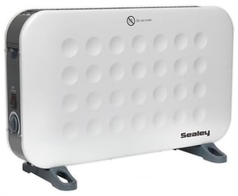 picture of Sealey CD2013 Convector Heater - 230V - 3 Heat Settings - 620mm x 224mm x 380mm - [BDU-SECD2013]