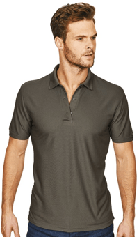 Picture of Casual Classics Original Tech Pique Charcoal Grey Polo - AP-C150CHCOAL