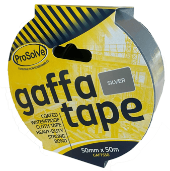 picture of ProSolve Gaffa Tape Silver - 50mm x 50m - [PV-GAFTS50]