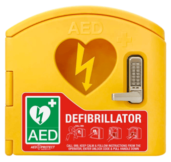 picture of AED Protect Outdoor Defibrillator Cabinet - Locked - [MLC-AEDLOCK] - (DISC-W)
