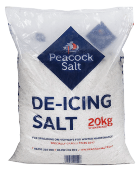 picture of Peacock White De-icing Salt - 20kg Bag - [PK-DEI0020]