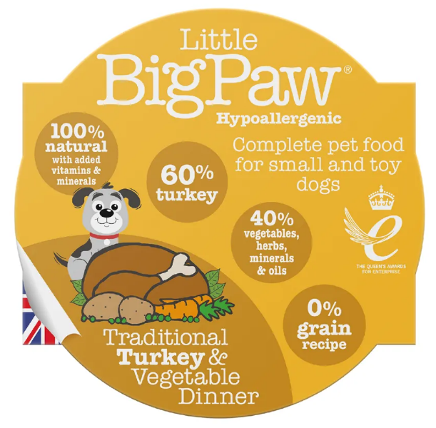 picture of Little BigPaw Tender Duck & Vegetable Dinner Wet Dog Food 8 x 85g - [CMW-TTVD00]