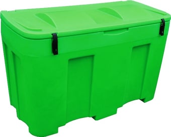 picture of Outdoor Storage Unit 400lt Capacity - Without Wheels - Green - MINIMUM ORDER QUANTITY 10 - JO-JBS400-COGR - (HP)