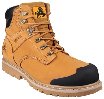 picture of Amblers A4073D1 FS226 Goodyear Welted Waterproof Honey Safety Boot S3 WR SRA - FS-20434-32277