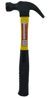 picture of Fibreglass Shaft Claw Hammer - 450g - [CI-HM02L]
