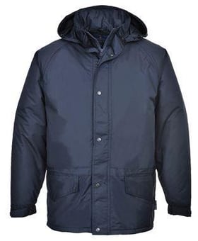 picture of Portwest - Arbroath Breathable Waterproof Fleece Lined Navy Blue Jacket - PW-S530NAR