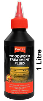 picture of Rentokil Woodworm Treatment Fluid 1 Litre - [RH-PSW104]