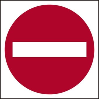 picture of Spectrum No Entry - Symbol – FMX 400 x 400mm – [SCXO-CI-4330]