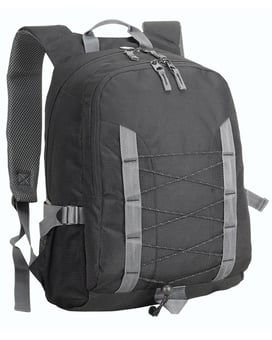 picture of Shugon Miami Black/Grey Backpack/Rucksack - [BT-SH7690-BLACK]