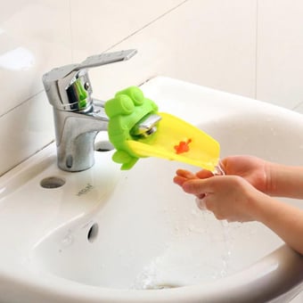 picture of Faucet Extender For Kids - One Piece - [IH-FAUCET] - (DISC-C-W)