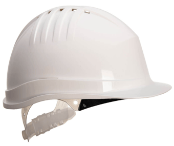 picture of Portwest PS60 Expertline Safety Helmet Slip Ratchet - White - [PW-PS60WHR]