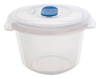 picture of Whitefurze 0.35L Round Freezer to Microwave Storer - [WHF-F1130] - (DISC-W)