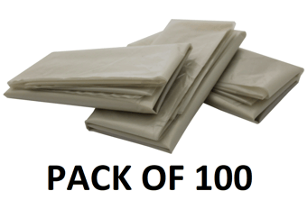 picture of Polyco Clear Heavy Duty Compactor Sacks - 150 Litres - [BM-CT9995]