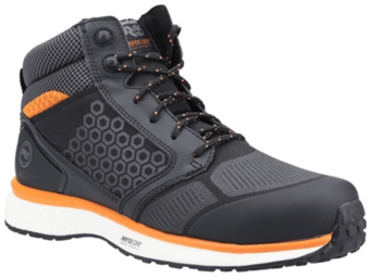 picture of Timberland Pro REAXION Hiker Safety Boot 2.0 - S3 SRC ESD - Black/Orange - FS-42097-78654