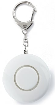 picture of Round-Shaped Personal Alarm With LED - 125dB - [MEO-MSA-720] - (DISC-W)