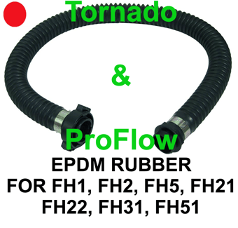 picture of 3M Heavy Duty EPDM Breathing Tube, SS-BT-44 - For Duraflow, Tornado & ProFlow Blower - [3M-SS-BT-44] - (DISC-R)