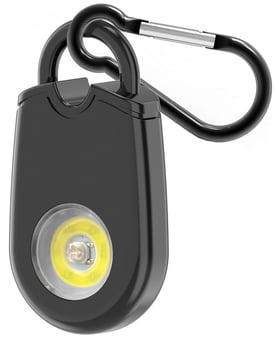 picture of Personal Alarm With Bright LED Strobe - 125dB - [MEO-MSA-818] - (DISC-W)