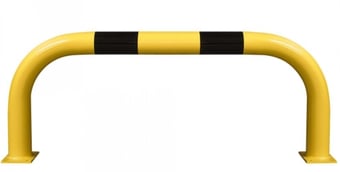 Picture of BLACK BULL Protection Guard XL - Indoor Use - (H)600 x (W)1500mm - Yellow/Black - [MV-195.28.885] - (LP)