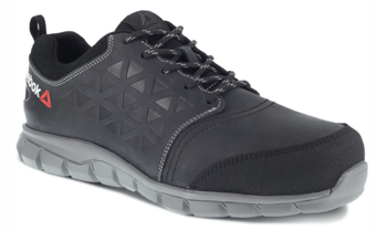 picture of Reebok Excel Light Men's Athletic Oxford Trainers Black S3 SRC - PR-IB1036S3 - (DISC-R)