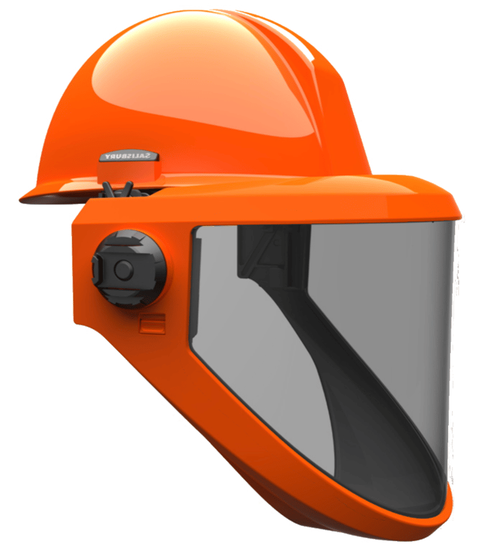 picture of Arc Flash 12 cal/cm2 Integrated Helmet And FaceShield - Class 0 up to 1000V CE Marked - [CD-CLY-540-AS12G-CE]