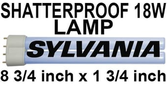 picture of Sylvania BL368 18 Watts Shatter Resistant Lamp For Fly Killers - [BP-LL18WS-S]