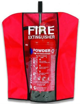 picture of Small to Medium Extinguisher Cover - [HS-118-1022]