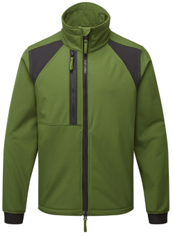 picture of Portwest CD870 - WX2 Eco Softshell Jacket 2L Olive Green - PW-CD870OGR