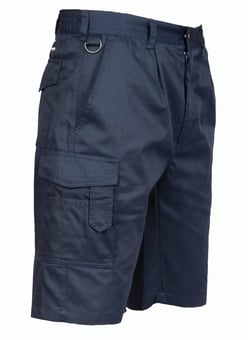 Picture of Portwest - Combat Shorts - Multipocket Workwear - Navy Blue - PW-S790NAR - (LP)