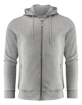 picture of James Harvest Westwood Heights Zip Hood - Grey Melange - BT-HAR2132027-H120