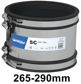 picture of Fernco Shear Banded Coupling - Size 265-290mm - [FRN-SC290]