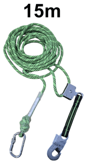 picture of Titan2 RG300 Automatic Rope Grab 11mm with Anchorage 15M - [HW-1035933] - (LP)