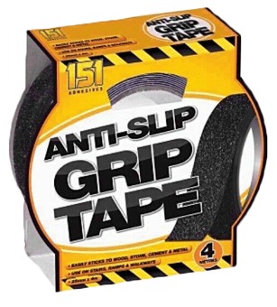 picture of Anti-Slip Grip Tape - Black - 25mm x 4m Roll - [ON5-TT1029]