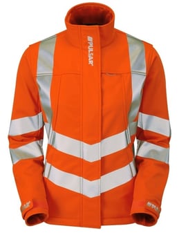 picture of PULSAR PROTECT Women's HV Orange Softshell - PR-PR707-ORG