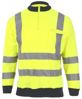 Picture of Hi-Viz Value Sweatshirt - Yellow - BI-37