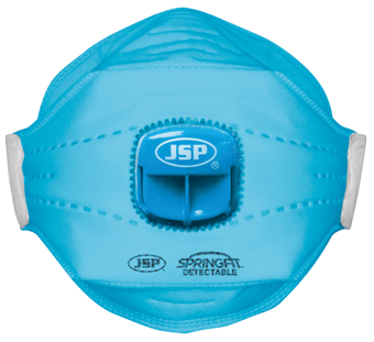 picture of JSP Springfit FFP3 Detectable With Typhoon Valve Mask - Box of 10 - [JS-BGA182-305-000]