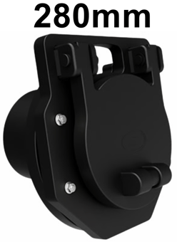 picture of Fernco Spigot Flap Valve HDPE - 280mm - [FRN-FVS280]