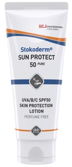 picture of Deb Stokoderm Sun Protect 50 PURE UV Skin Protection Cream 100ml - [BRB-SPC100ML]