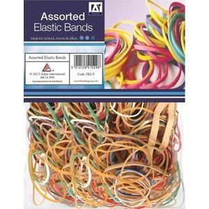 picture of 60grm Elastic Rubber Bands in a Bag - Assorted Colours - [PD-EBS-5]