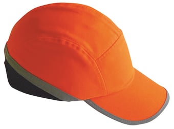 picture of Portwest PW79 Long Peak Bump Cap - Orange - [PW-PW79ORR]