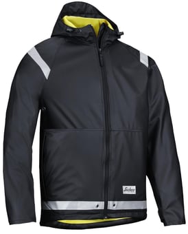 picture of Snickers - PU Rain Waterproof Black Jacket - SW-8200-0400